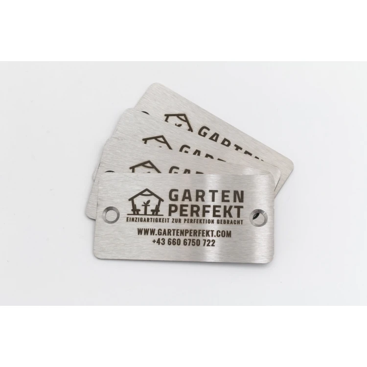 STEELPLATTE für Produkte - Abm. 60x30x1mm - TAB077