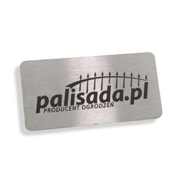 STEELPLATTE für Produkte - Abm. 60x30x1mm