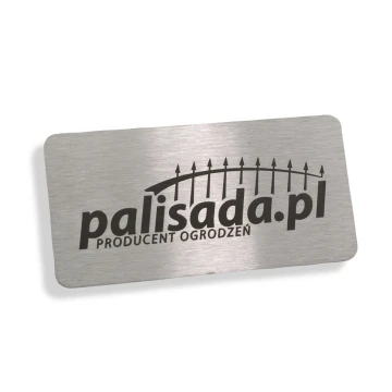 STEELPLATTE für Produkte - Abm. 60x30x1mm