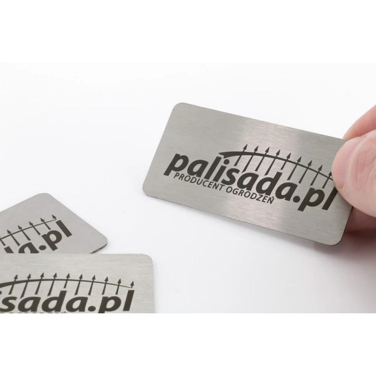 STEELPLATTE für Produkte - Abm. 60x30x1mm