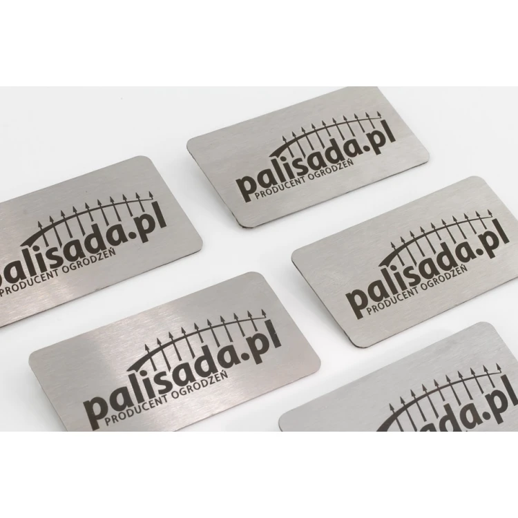 STEELPLATTE für Produkte - Abm. 60x30x1mm