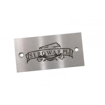 Stahlschild für Produkte - Abm. 60x30x1mm - TAB088