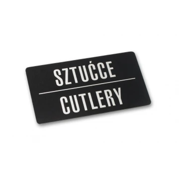 Stahlplatte mit beliebigem UV-Druck - 90x50mm - TAB116