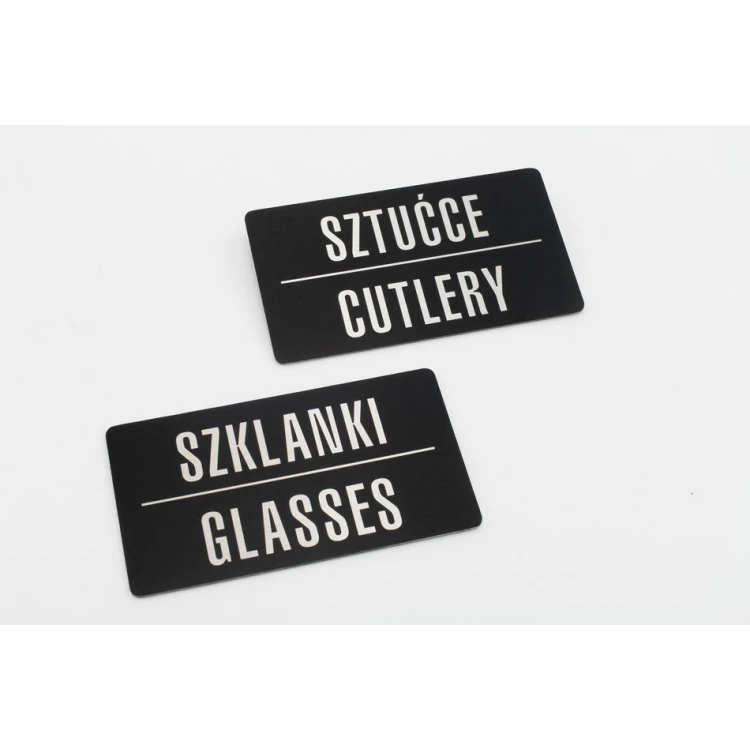 Stahlplatte mit beliebigem UV-Druck - 90x50mm - TAB116