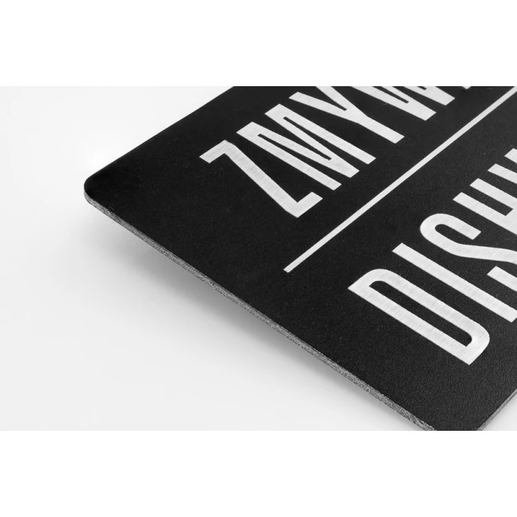 Stahlplatte mit beliebigem UV-Druck - 90x50mm - TAB116