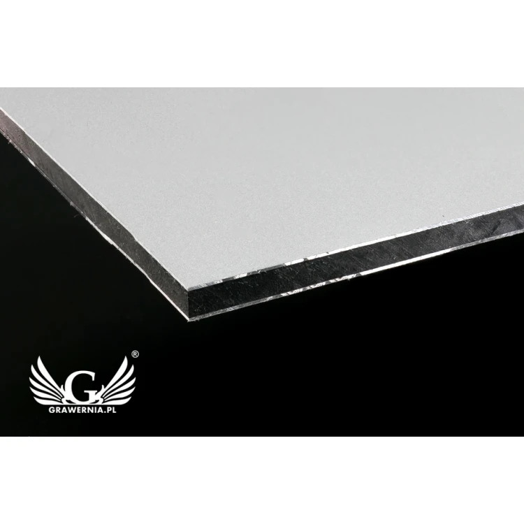 CNC-gravierte Dibond-Platte - DIBOND MATT 3mm Maße: 300x80mm - TAB097