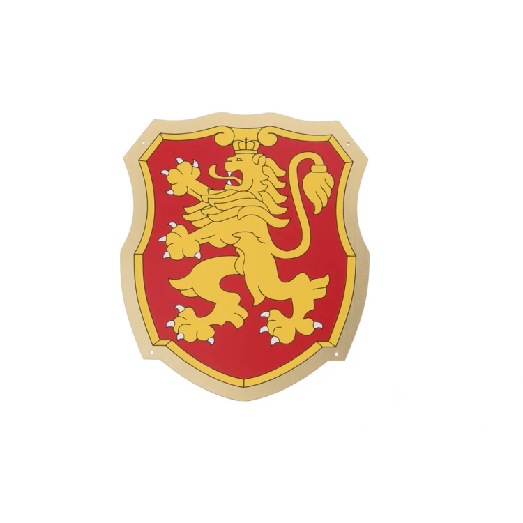 Plakette mit beliebigem Wappen - Abm. 297x210mm (A4) - Gravierlaminat - UV-Druck - TAB135