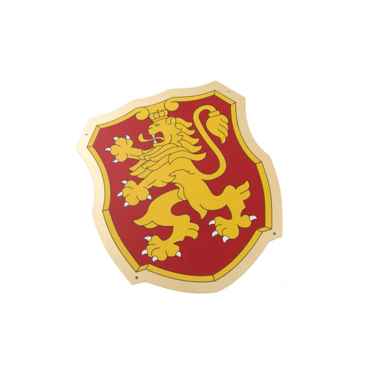 Plakette mit beliebigem Wappen - Abm. 297x210mm (A4) - Gravierlaminat - UV-Druck - TAB135