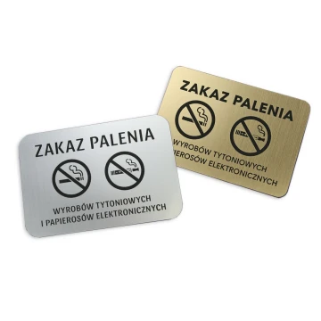 Rauchen verboten Schild - Größe 16x11cm - Z009