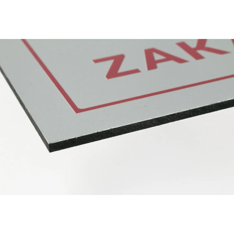 Schild - Rauchen verboten - Größe 210x148mm (A5) - DIBOND MATT 3mm - UV-Druck