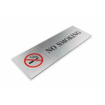 Schild - Rauchen verboten - Größe 300x100mm - farbiger UV-Druck