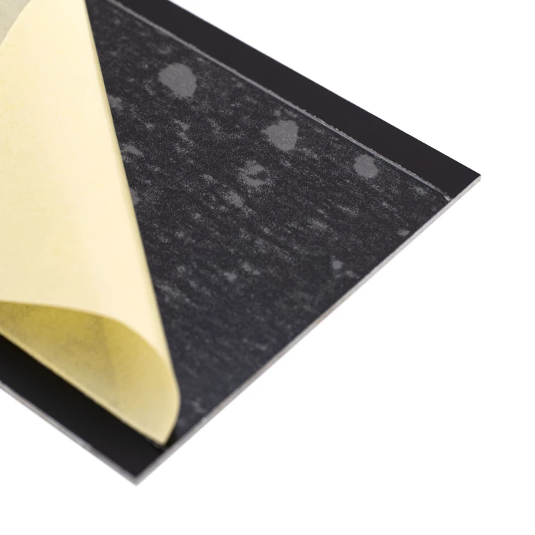Namensschild aus schwarz eloxiertem Aluminium - Abmessung 80x60mm - TZN053