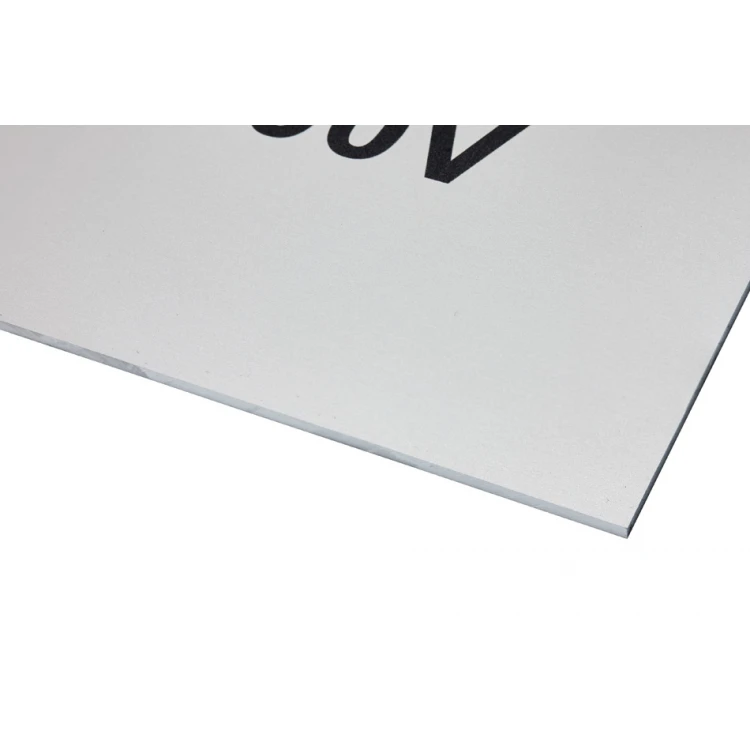 Namensschild mit Warnhinweisen - Größe 297x210mm (A4) - eloxiertes Aluminium - unverwüstlicher Druck - BHP188