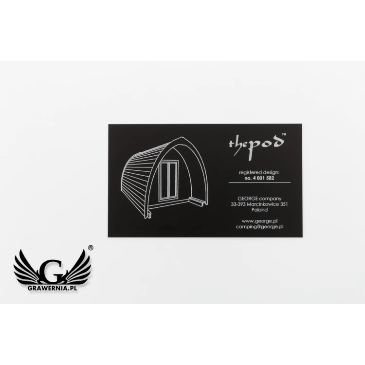 Aluminiumschilder für Produkte - Abm. 120x70x1mm - TAB095