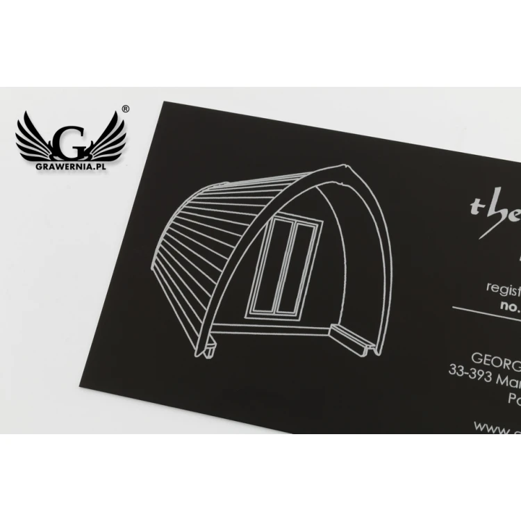 Aluminiumschilder für Produkte - Abm. 120x70x1mm - TAB095