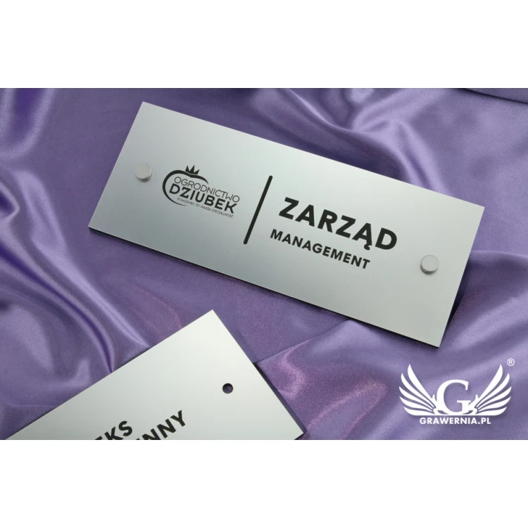 Informationsplaketten für Unternehmen und Büros - SZ091 - Abm. 250x100mm