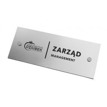 Informationsplaketten für Unternehmen und Büros - SZ091 - Abm. 250x100mm