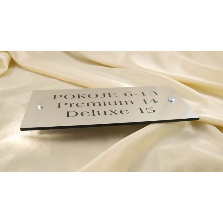 Informationsplaketten - Zimmer und Apartments - SZ016a - Größe 250x120mm