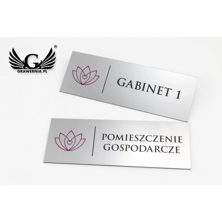 Schilder für das Büro - Größe 230x80mm - SZ125