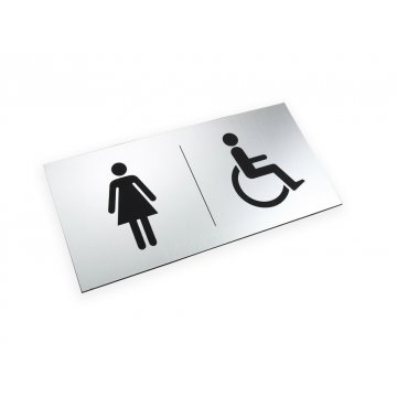 Toilettenschilder - TT005 - Größe 16x8cm