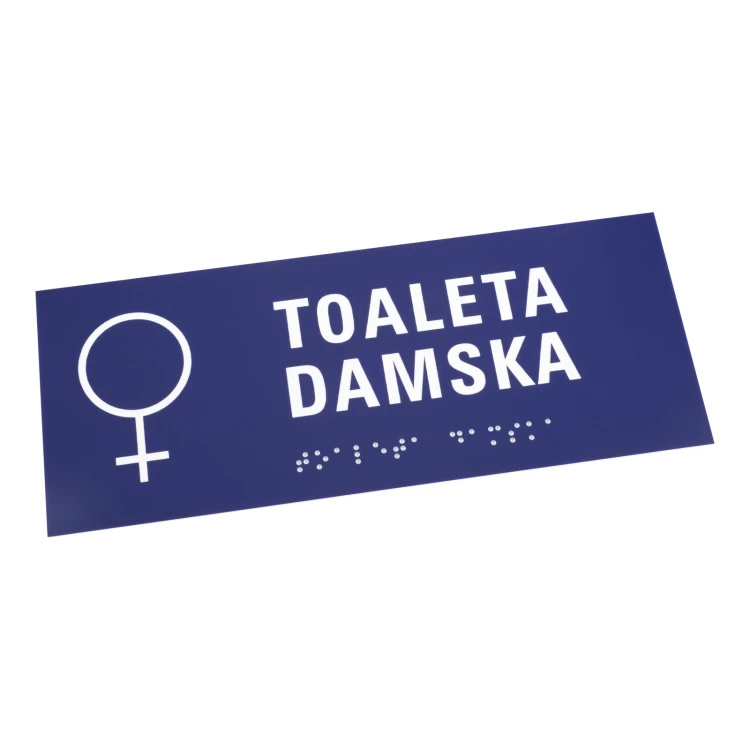 Toilettenschilder aus Gravierlaminat - Abmessungen 200x80mm - TT047