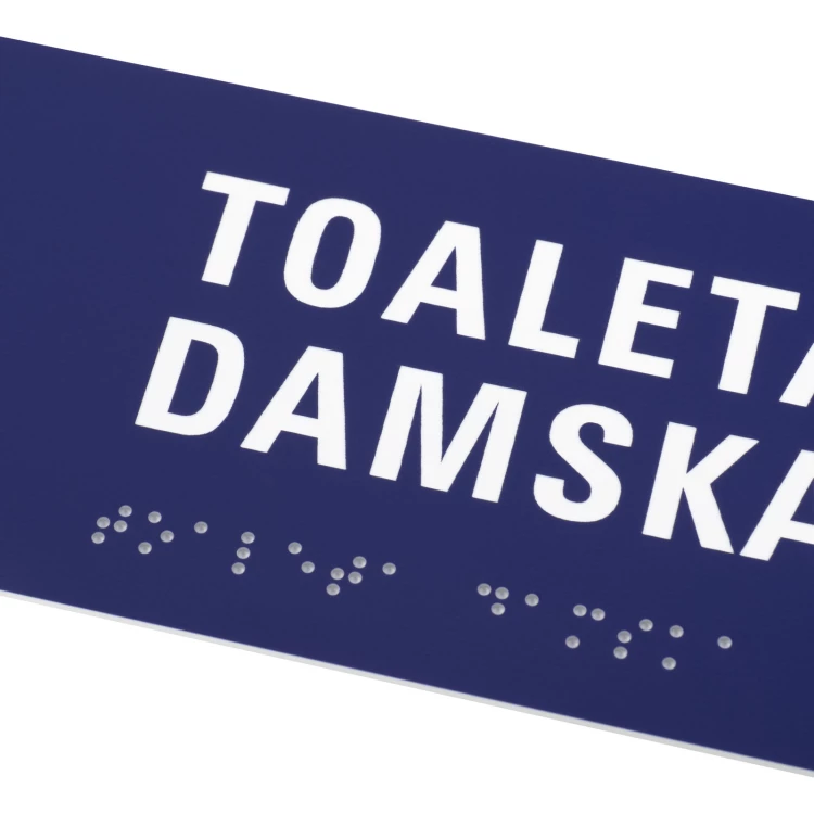 Toilettenschilder aus Gravierlaminat - Abmessungen 200x80mm - TT047