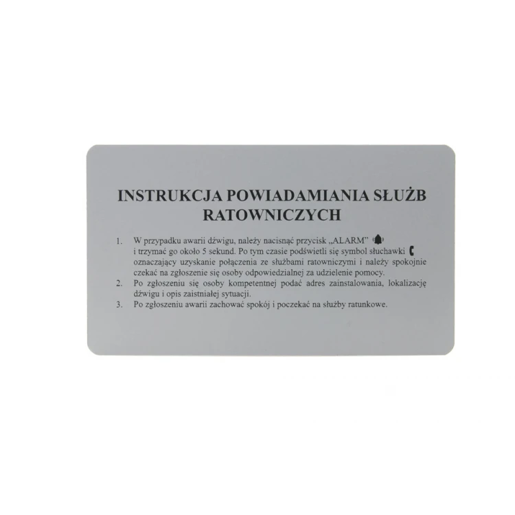 Gravierte Industrieplaketten aus Aluply-Aluminium - Abmessungen: 175x100mm - TAB136