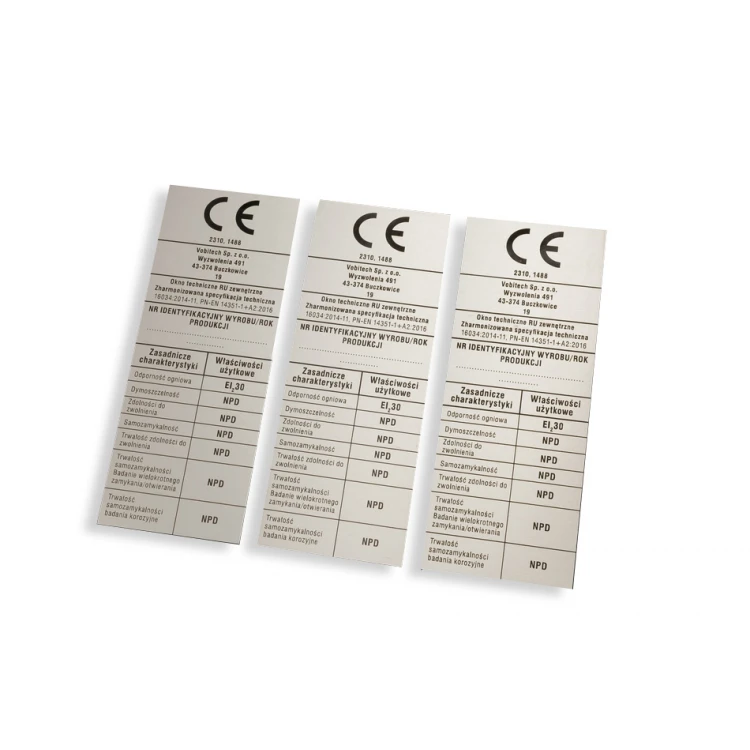 Typenschilder - AlumaMark 0,5mm - Abmessungen: 50x170mm - TZN040