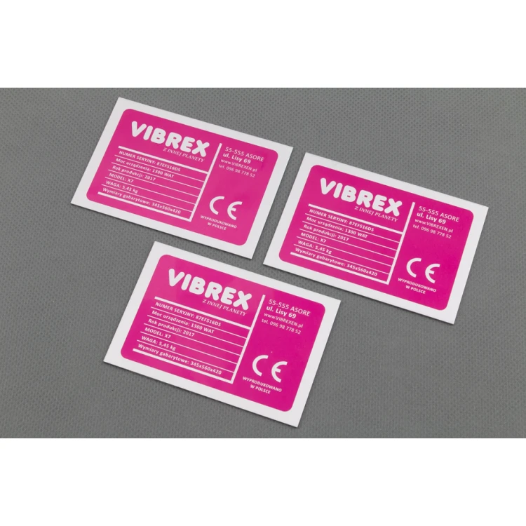 Eloxierte Aluminium-Namensschilder - unverwüstlicher Druck - Maße: 80x55mm