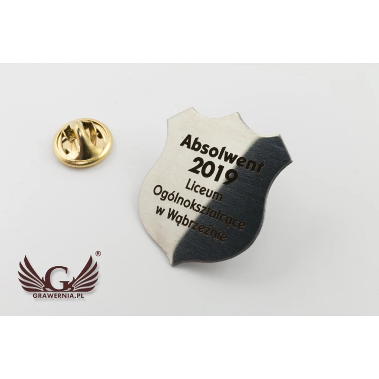 SCHULISCHE MESSING- UND STAHLPLAKETTEN - Bester Absolvent, Schulfreund, Absolvententreffen