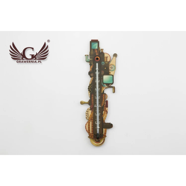 Steampunk-Thermometer - UV-Digitaldruck - TER010