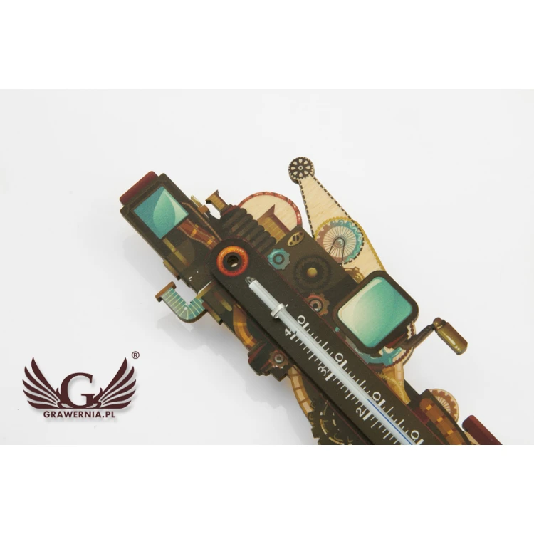 Steampunk-Thermometer - UV-Digitaldruck - TER010