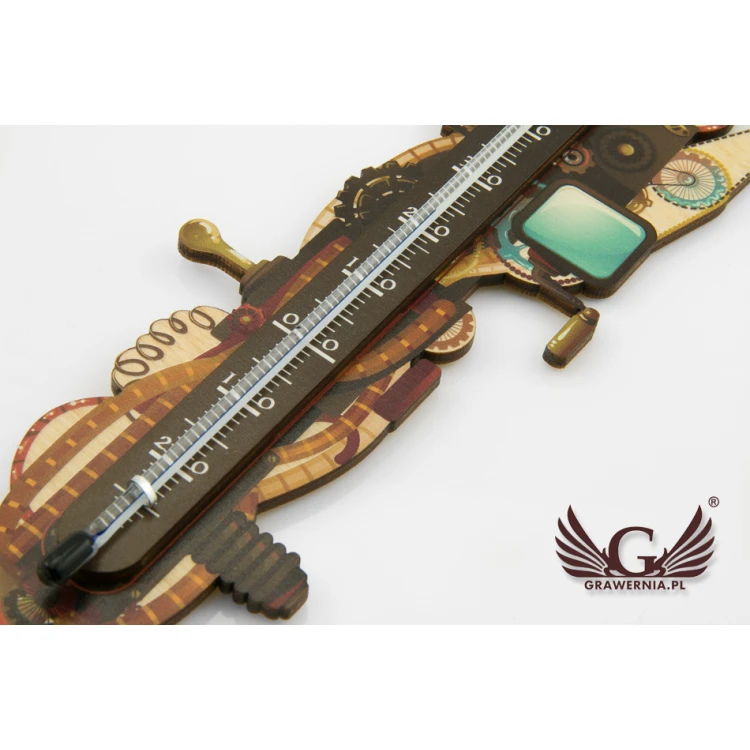 Steampunk-Thermometer - UV-Digitaldruck - TER010
