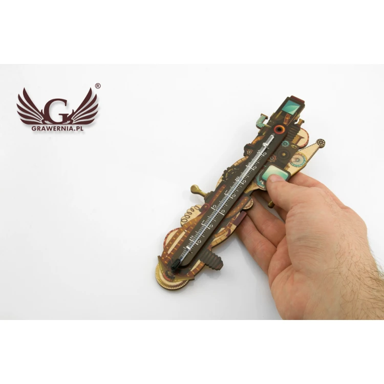 Steampunk-Thermometer - UV-Digitaldruck - TER010