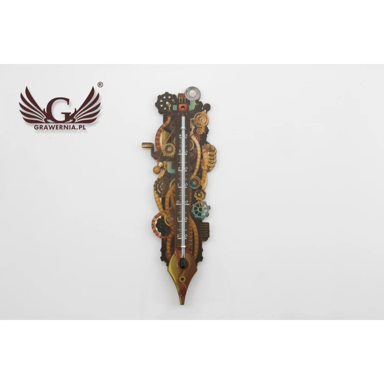 Steampunk-Thermometer - UV-Digitaldruck - TER011