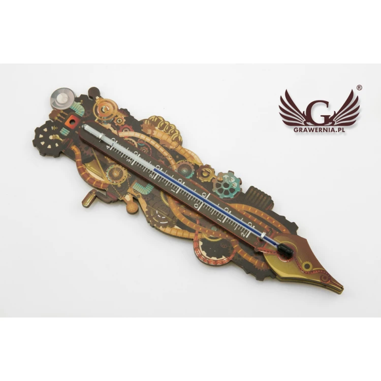 Steampunk-Thermometer - UV-Digitaldruck - TER011