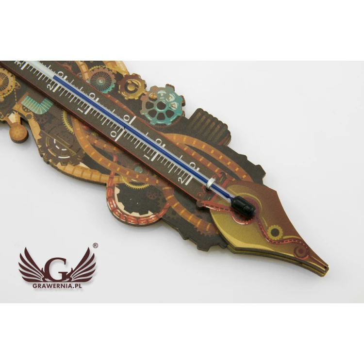Steampunk-Thermometer - UV-Digitaldruck - TER011