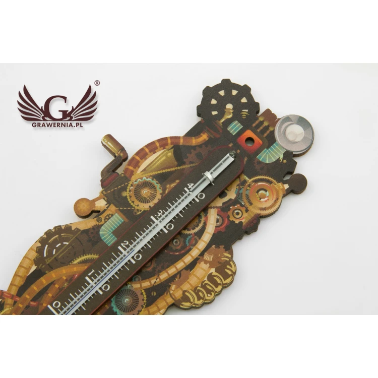 Steampunk-Thermometer - UV-Digitaldruck - TER011