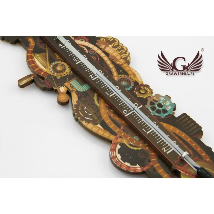 Steampunk-Thermometer - UV-Digitaldruck - TER011