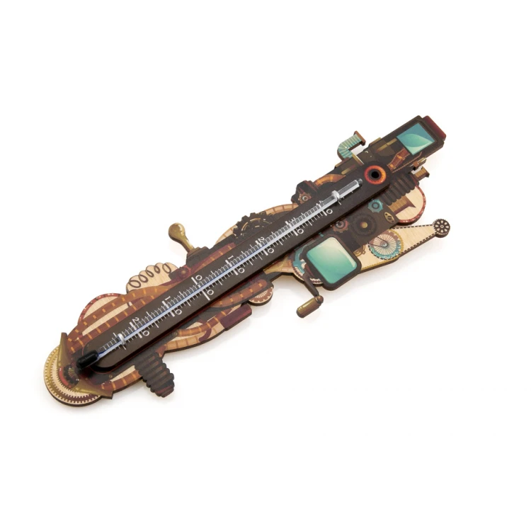 Steampunk-Thermometer - UV-Digitaldruck - TER010