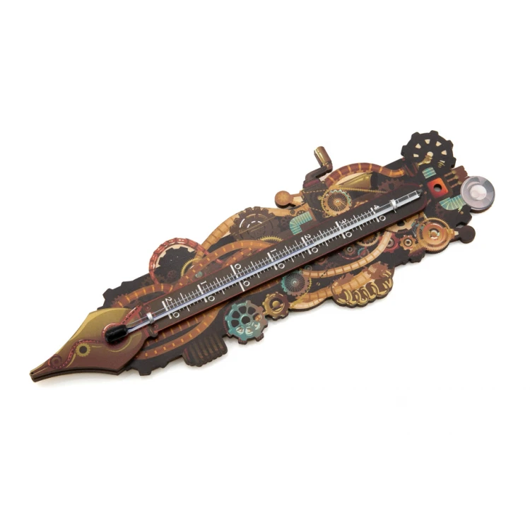 Steampunk-Thermometer - UV-Digitaldruck - TER011