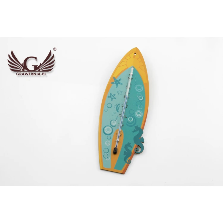Surfer-Thermometer - Digitaler UV-Druck - TER006