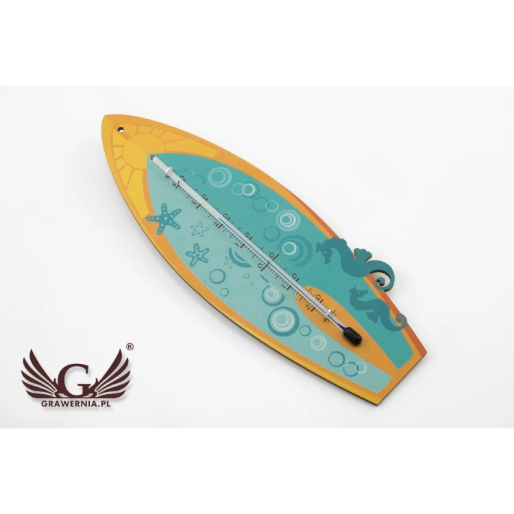 Surfer-Thermometer - Digitaler UV-Druck - TER006
