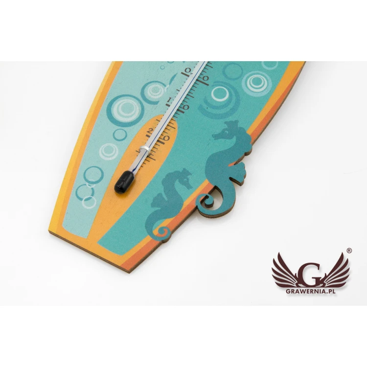 Surfer-Thermometer - Digitaler UV-Druck - TER006