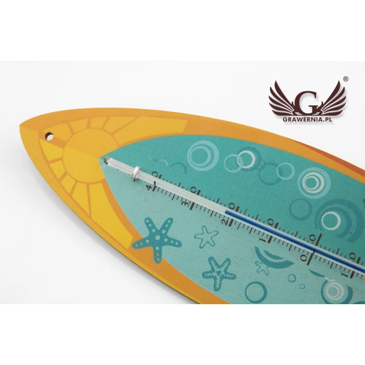 Surfer-Thermometer - Digitaler UV-Druck - TER006