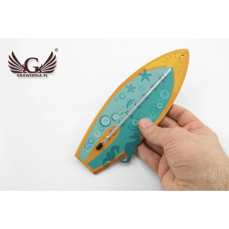 Surfer-Thermometer - Digitaler UV-Druck - TER006