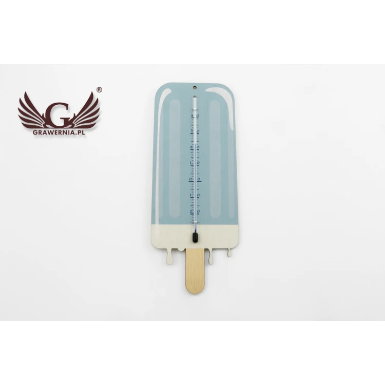 Eiscreme-Form Urlaubsthermometer - UV-Digitaldruck - TER003