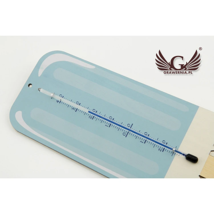 Eiscreme-Form Urlaubsthermometer - UV-Digitaldruck - TER003