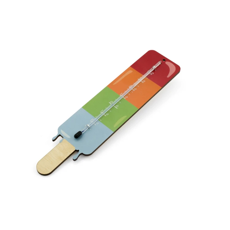 Eiscreme-förmiger Urlaubsthermometer - UV-Digitaldruck - TER002