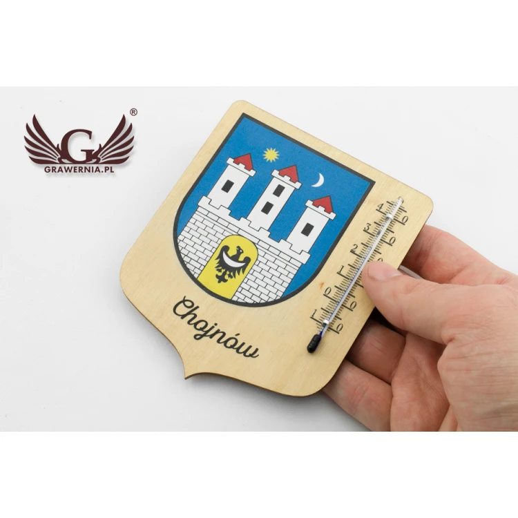 Thermometer mit Stadtwappen - Digitaler UV-Druck - TER017